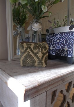  Olive Green Tapestry Coin Purse
