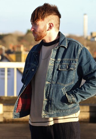 VINTAGE // RALPH LAUREN // PADDED DENIM JACKET