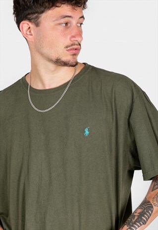 VINTAGE 90S POLO RALPH LAUREN SPORT T-SHIRT / S3492