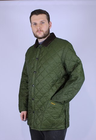 VINTAGE 90S BARBOUR LIDDESDALE COAT MEN