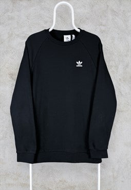 Adidas Originals Black Sweatshirt Pullover Men's Medium