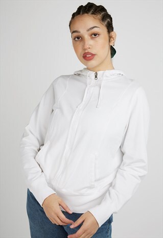 White Champion Zip Up Hoodie | Thrifted Girls | ASOS Marketplace