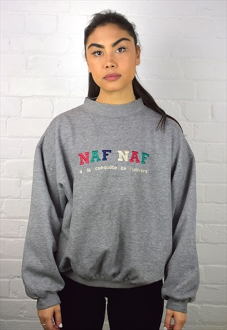 VINTAGE 90'S NAF NAF SWEATSHIRT