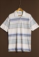 Vintage YVES SAINT LAURENT Polo T-shirt Size L 13626