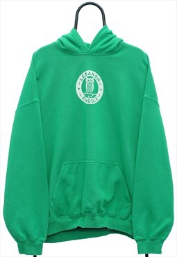 Vintage Lebanon Graphic Green Hoodie Womens