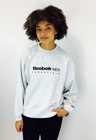 REEBOK EMBROIDERED 90S SWEATSHIRT