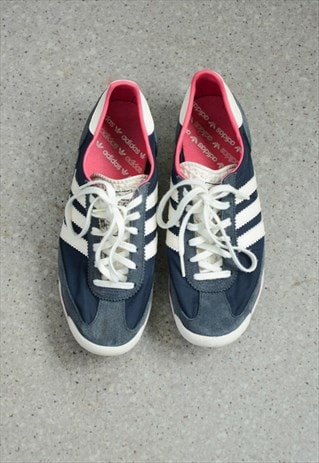 Vintage 80's Blue ADIDAS ORIGINAL Sneakers