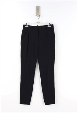 Dolce & Gabbana Slim Fit Classic Trousers in Black - 40