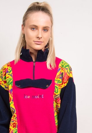 VINTAGE 1/4 ZIP FLEECE