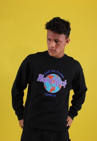 BLACK HARD ROCK CAFE SWEATSHIRT