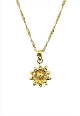 SUNFLOWER NECKLACE