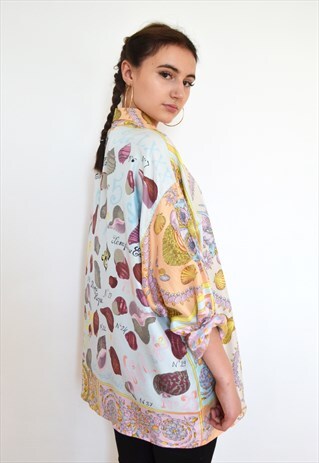GIANNI VERSACE COUTURE SEA SHELL BAROQUE ARCIMBOLDO SHIRT