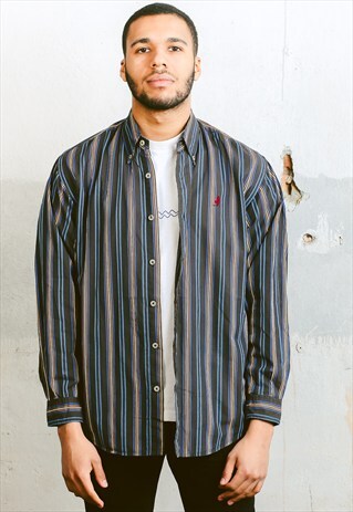 VINTAGE STRIPED MARLBORO CLASSICS SHIRT
