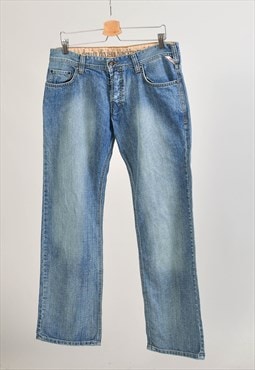 Vintage 00s flare jeans in blue
