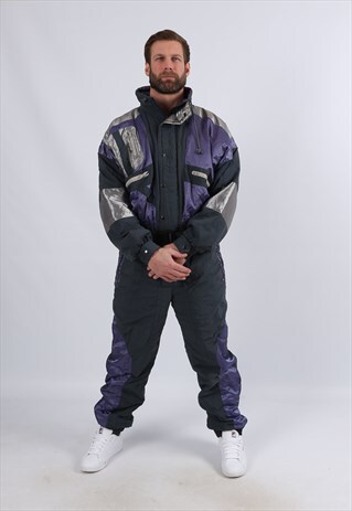 VINTAGE ACCI FULL SKI SUIT SNOW UK M 40 - 42" (5CM)