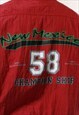 NEW MEXICO 90S VINTAGE OLDSCHOOL SHELL BOMBER JACKET 17505