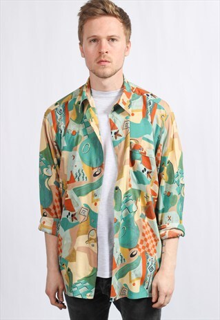 VINTAGE ABSTRACT SHIRT