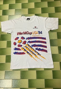 Vintage 90s World Cup USA 94 T-Shirt Football Soccer