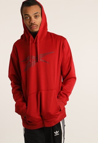 VINTAGE REEBOK PRINTED HOODIE