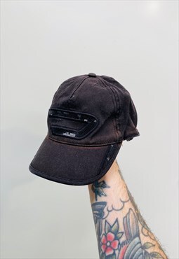 Vintage 00s Y2K Diesel Bakerboy Hat Cap