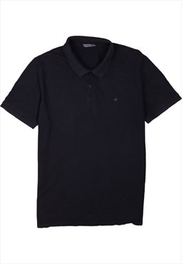 Vintage 90's Calvin Klein Polo Shirt Short Sleeves Quater