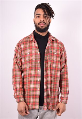 POLO RALPH LAUREN MENS VINTAGE SHIRT LARGE MULTI 90'S