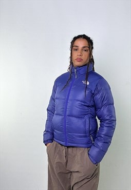 Purple 90s The North Face 700 Series Puffer Jacket Coat