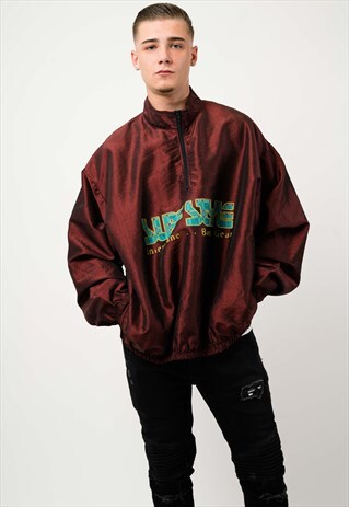 VINTAGE SURFSTYLE PULLOVER WINDBREAKER