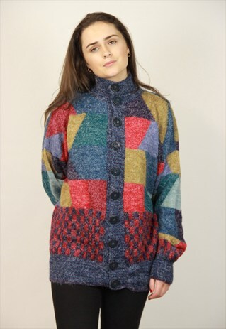 VINTAGE PATTERNED CARDIGAN