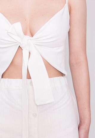 THE SEPT LINEN TOP