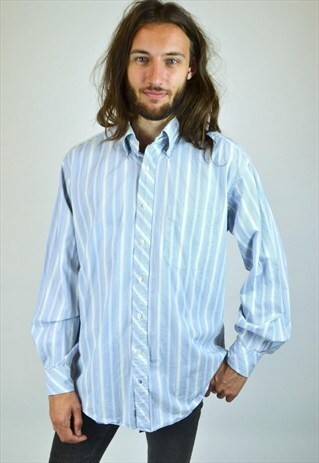 VINTAGE 90'S TOMMY HILFIGER STRIPED SHIRT