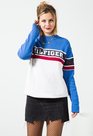 VINTAGE TOMMY HILFIGER KNIT JUMPER / S374