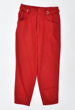 VINTAGE 90'S TROUSERS RED