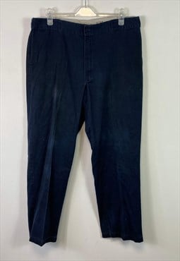 Navy Dickies 874 Original Trousers 40"