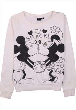 Vintage 90's Disney Sweatshirt Mickey & Minnie Mouse Crew