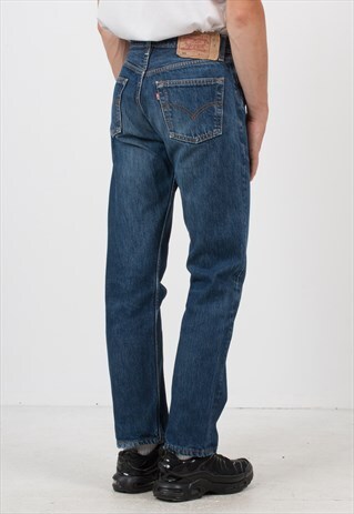 VINTAGE BLUE LEVI'S 501 FIT DENIM JEANS