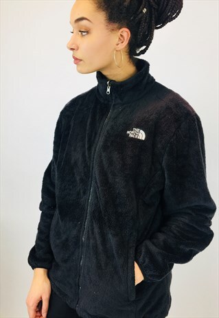 NORTH FACE SOFT TEDDY BEAR FLEECE JACKET