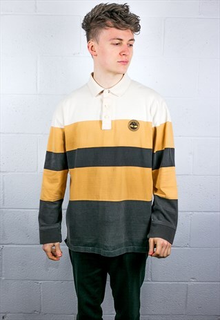 VINTAGE TIMBERLAND RUGBY POLO SHIRT