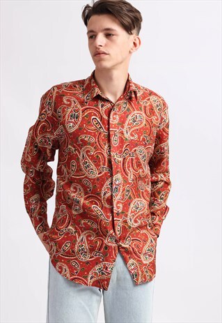 VINTAGE CAMBRIDGE CLASSICS ABSTRACT PRINT SHIRT