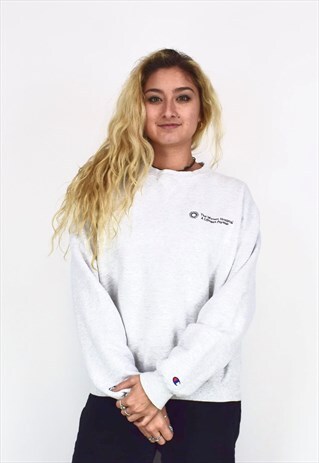 VINTAGE 90'S CHAMPION GREY SWEATSHIRT
