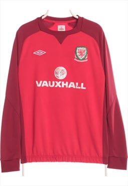 Red Umbro Vauxhall Sweatshirt - Large