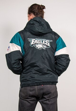 90'S STARTER NFL PHILADELPHIA EAGLES PADDED JACKET COAT