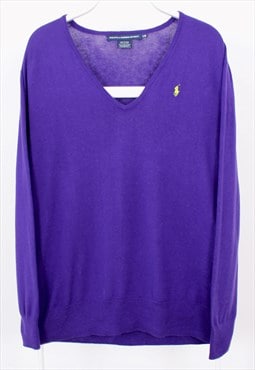 Ralph Lauren Sport Jumper / Sweater in Purple colour.