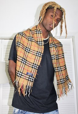 asos burberry scarf