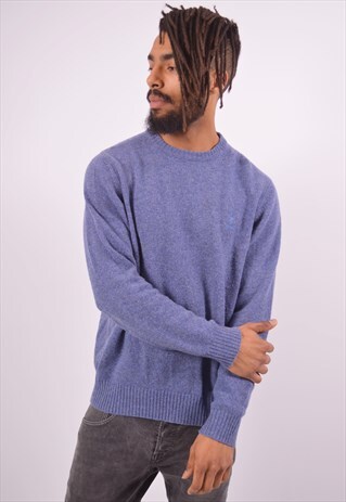 VINTAGE TRUSSARDI JUMPER SWEATER BLUE