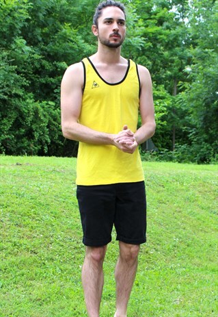 VINTAGE 90S LE COQ SPORTIF VEST SMALL - RETRO - GYM SPORTS