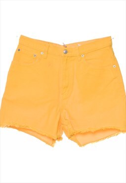 Vintage Jordache Yellow Cut-off Denim Shorts - W29 L5