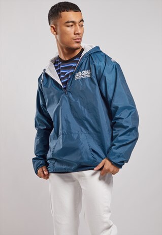 VINTAGE 1/4 ZIP WINDBREAKER JACKET