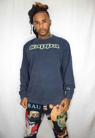 KAPPA VINTAGE EMBROIDED SWEATSHIRT