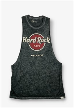 Vintage Hard Rock Cafe Orlando Muscle Vest Charcoal BV20449